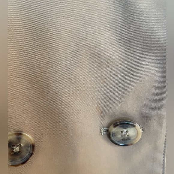 Brooks Brothers Water Repellent Trench Coat With Zip-Out Lining Size 6 - Picture 14 of 16